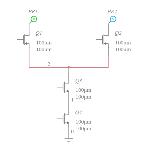 Cmos Nand Gate Multisim Live