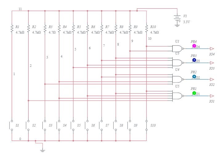 Decimal To Bcd Encoder Multisim Live