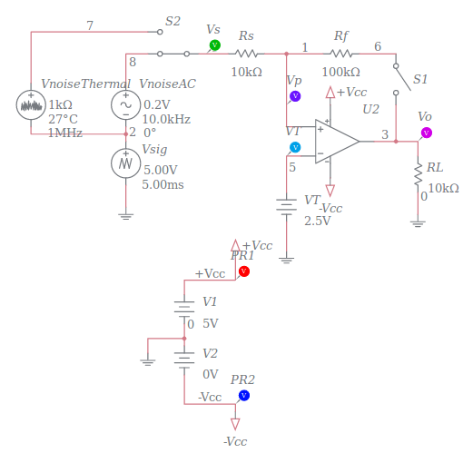 Day Schmitt Trigger Hysteresis Multisim Live