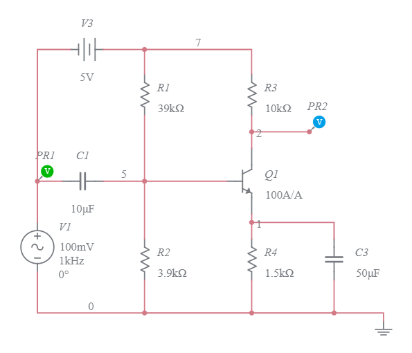 CLASS A AMPLIFIER - Multisim Live