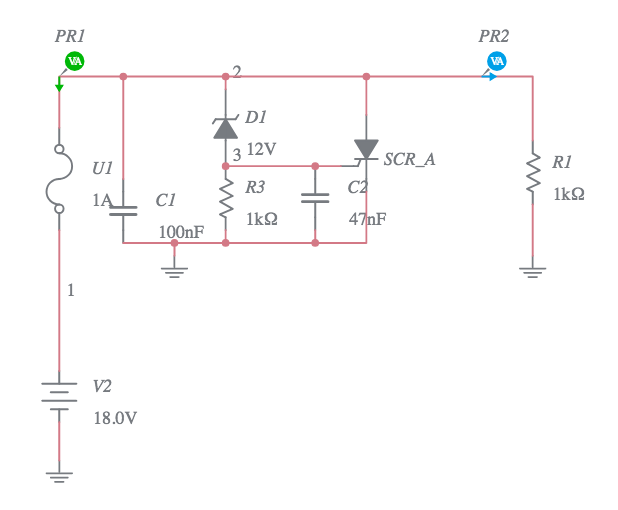 Silicon Controlled Rectifier - Multisim Live