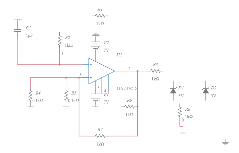 Square Wave Oscillator - Multisim Live