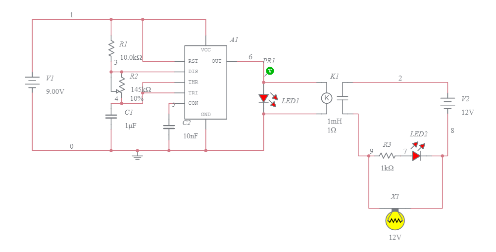 555 Circuit Diagram Pulse Generator