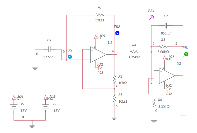 Triangular wave generator - Multisim Live