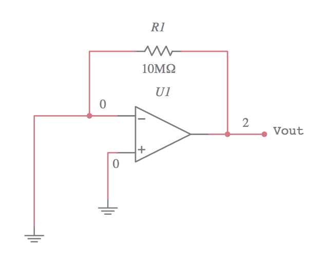 Current to Voltage Converter - Multisim Live