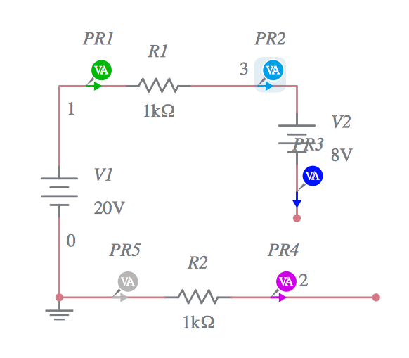 Open Circuit - Multisim Live