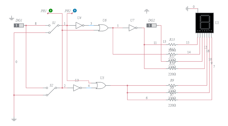 Seven Segment Displays - Multisim Live