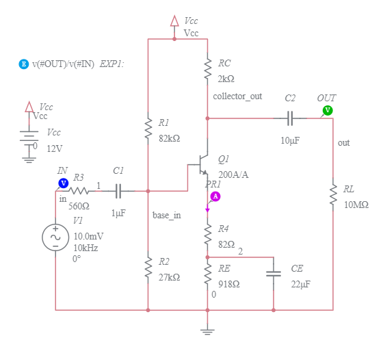 Copy of Freq. Response EXP_4 - Multisim Live