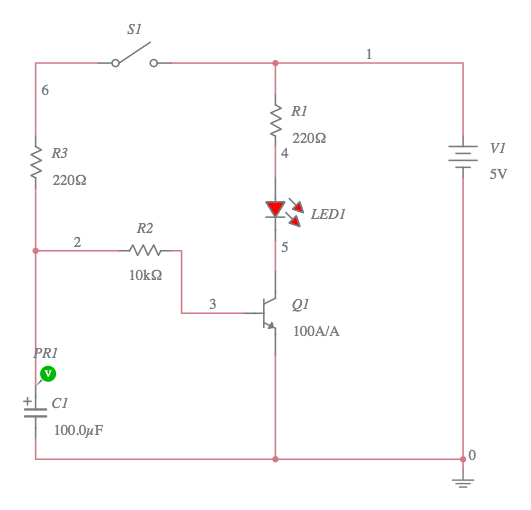 Delay circuit - Multisim Live