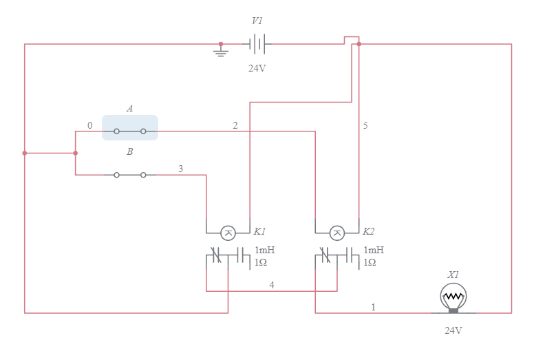 NOR Logic Gate - Multisim Live