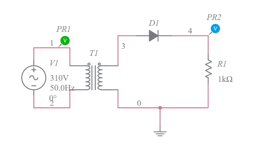 half-wave-rectifier-without-filter-multisim-live