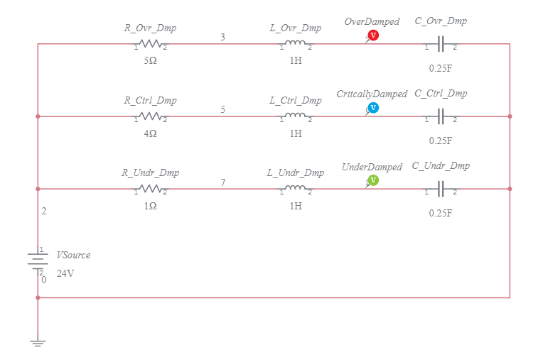 Rlc Circuit Block Diagram Damping Factor