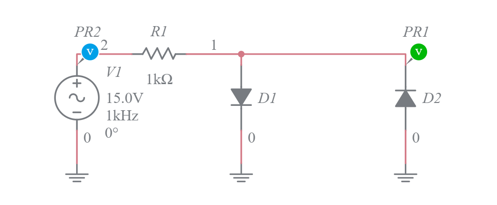 Combination Clipper - Multisim Live