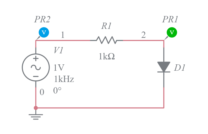 Parallel Positive Clipper - Multisim Live