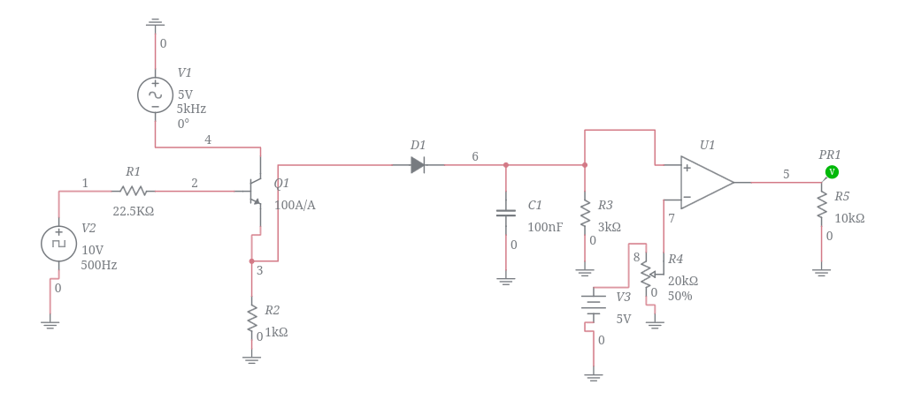 Amplitude Modulation And Demodulation Multisim Live