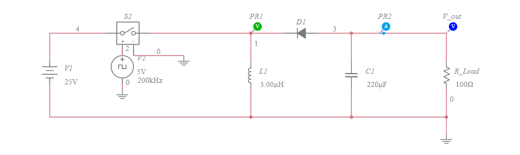 buck-boost converter - Multisim Live