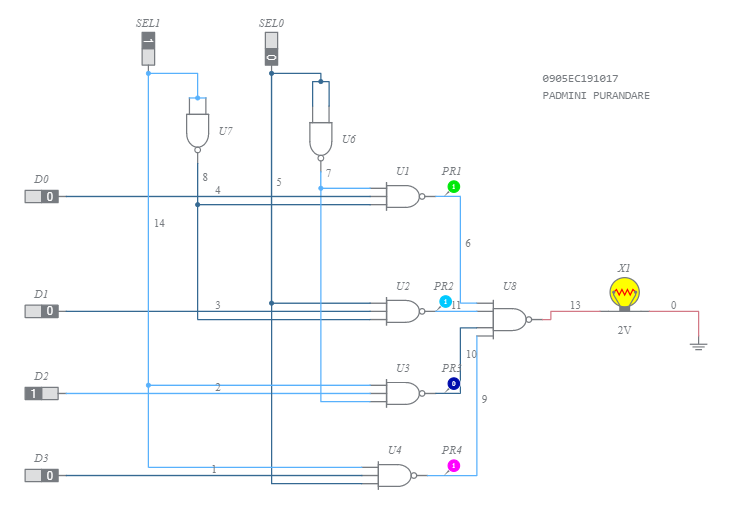 4 X 1 Multiplexer Using Nand Gate Multisim Live | Hot Sex Picture