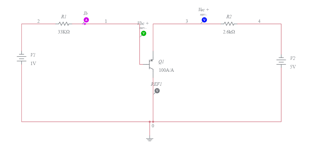 Common Collector Configuration Input Characteristics Multisim Live