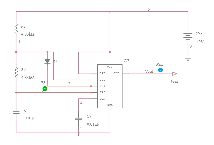 astable multivibrator duty cycle