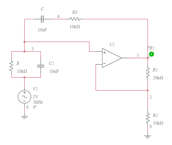 Wein-bridge Oscillator - Multisim Live