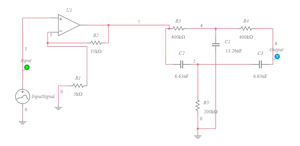 ECG Signal Generation - Multisim Live