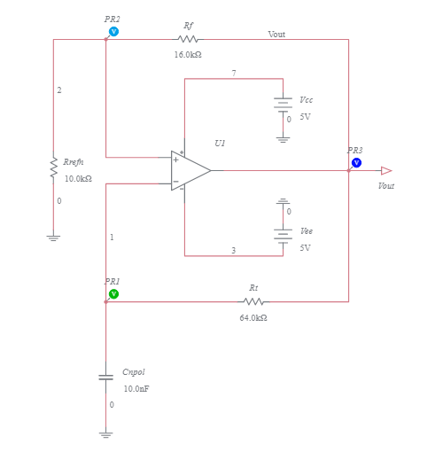 Comparator / Operational Amplifier - RC Astable Multivibrator ...