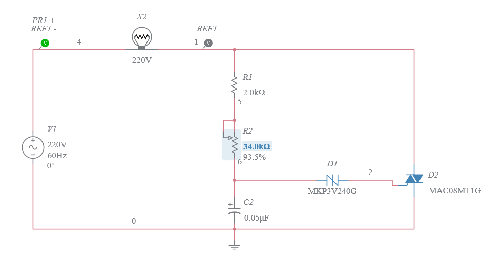 diac triac - Multisim Live