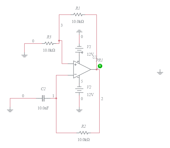 square wave generator - Multisim Live