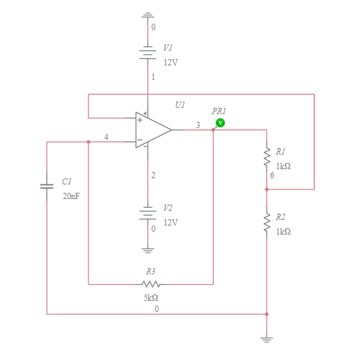 Rectangular Waveform Generator - Multisim Live