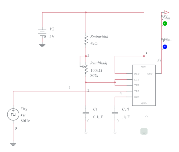 Pulse Width Modulator - Multisim Live