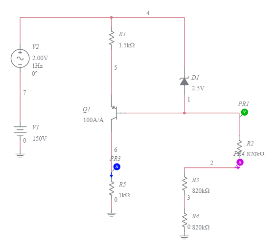 1 MA CONSTANT CURRENT SOURCE - Multisim Live