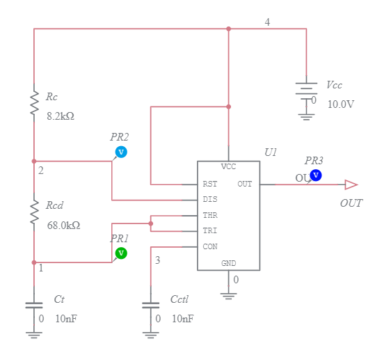 555 Timer - Multisim Live