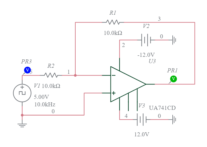 Slew Rate Of Op-Amp - Multisim Live