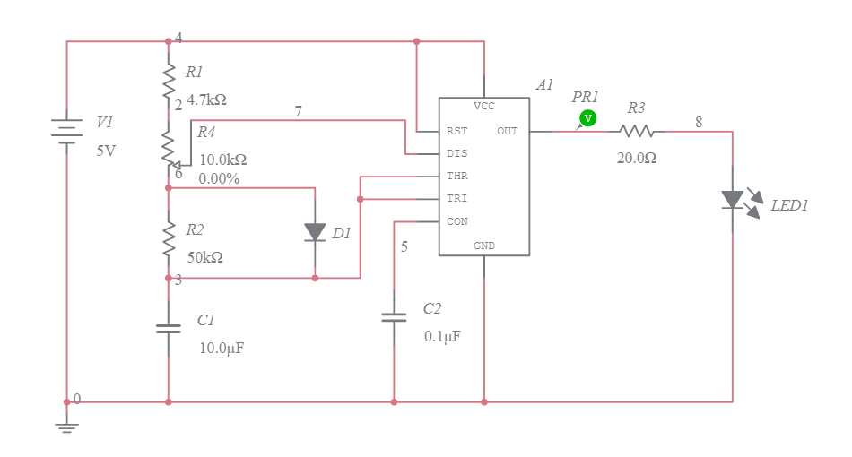 Bistable Multivibrator - Multisim Live