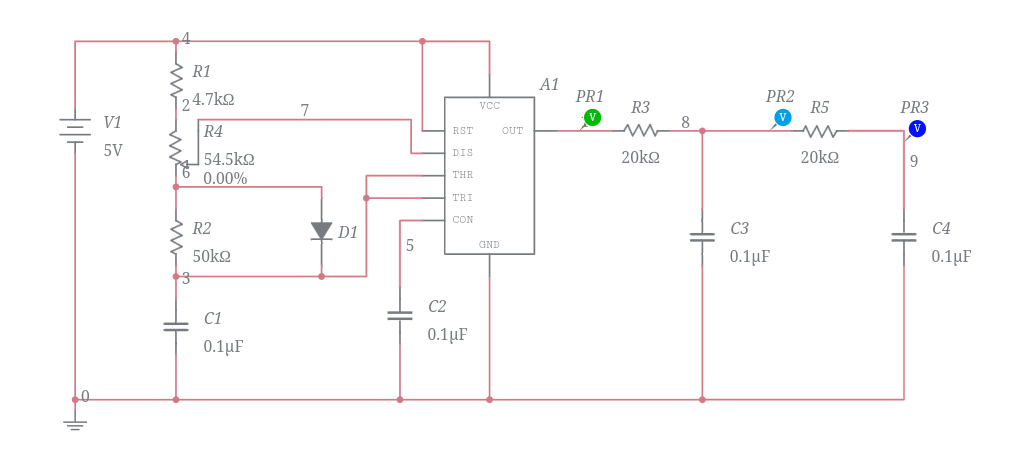 Bistable Multivibrator - Multisim Live