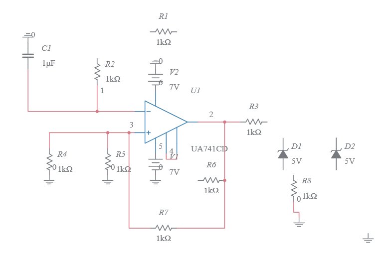 Square Wave Oscillator - Multisim Live