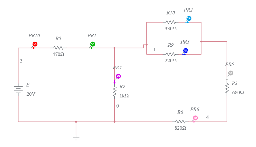 Series Parallel Circuits II A - Multisim Live