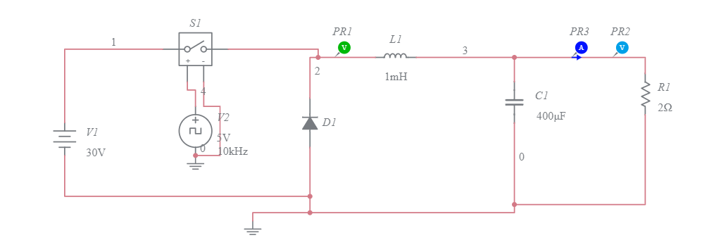 UNEJ-M. AKBAR AUDI SAPUTRA-ELDA 2021-CONVERTER DC-DC - Multisim Live