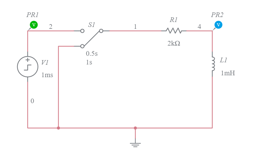 Lab #2 (Inductor) - Multisim Live