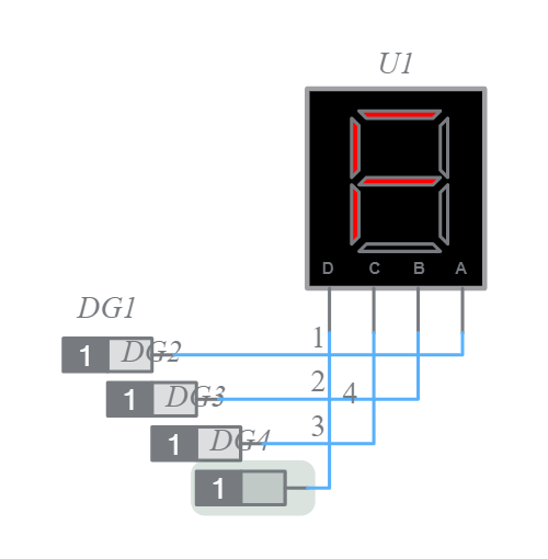 7 Segment Hex Display - Multisim Live