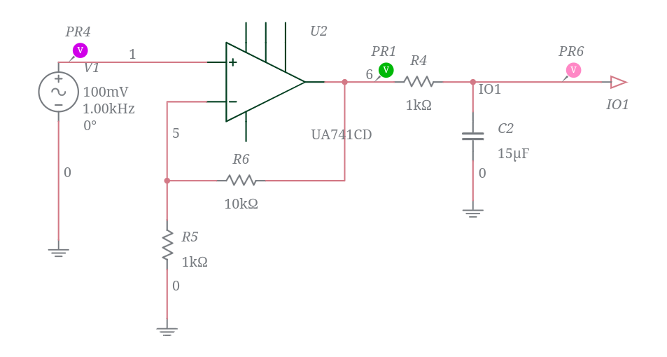 ECG Signal Gen Low pass filter with Non-inverting Amplifier General ...