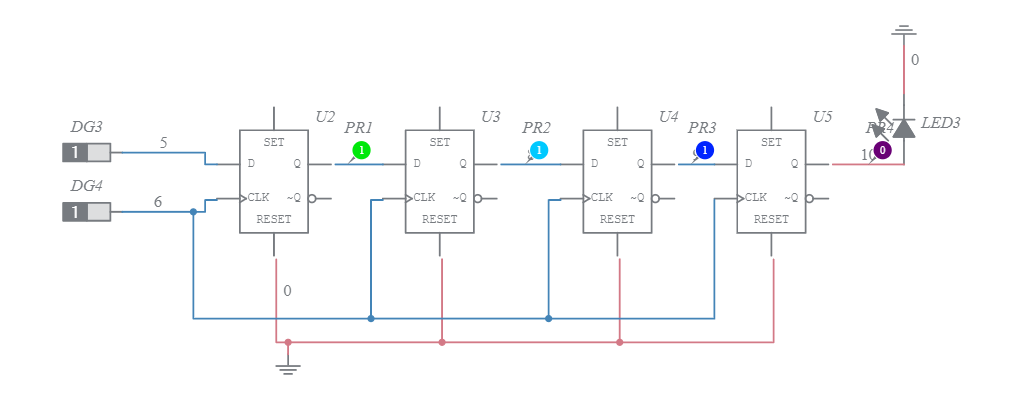 Copy Of Copy Of Copy Of Implementation Of Siso Sipo Piso And Pipo Shift Registers Using Flip