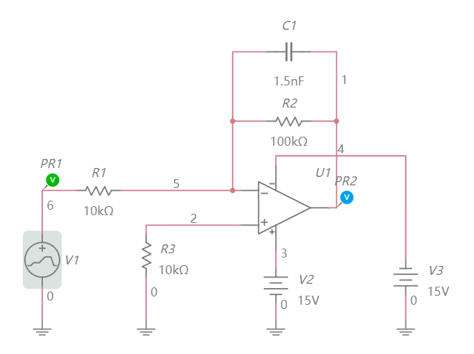 The Integrator 2-2 - Multisim Live