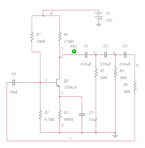 Rc Phase Shift Oscillator 1 Multisim Live 8371