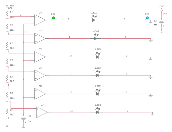 Parallel flash ADC - Multisim Live