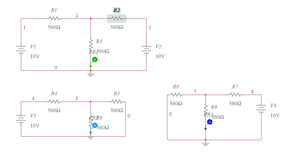 superposition theorem is verified by sanjay - Multisim Live