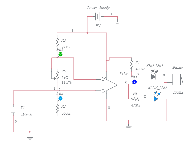 Temperature_Measuring_circuit - Multisim Live