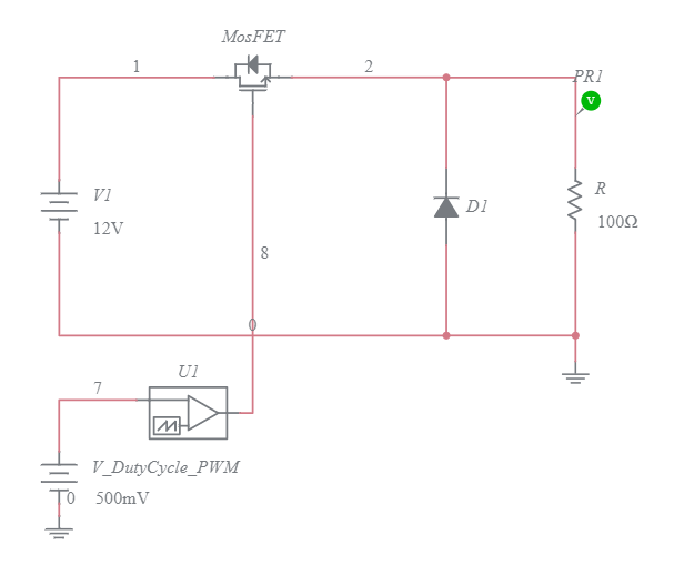 Basic DC Chopper_BPE096 (1) - Multisim Live