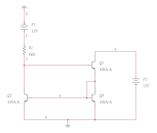 Wilson Current Mirror - Multisim Live