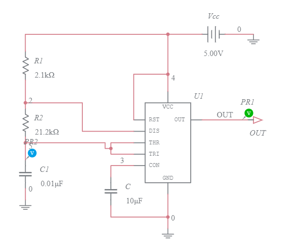 Astable Multivibrator - Multisim Live